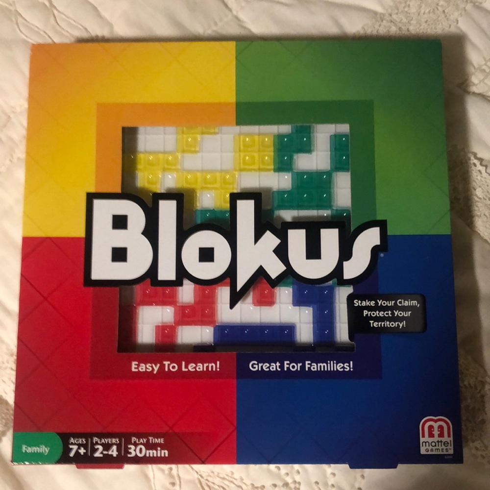 Mattel Blokus Family Game. New. Never Opened.